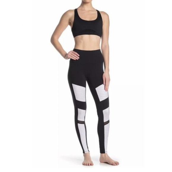 ALO High Waist Moto Leggings - Picture 1 of 11